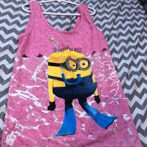 Despicable me minion tank top